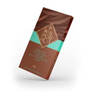 Well Spore & Co Milk Chocolate Mint Mushroom Bar