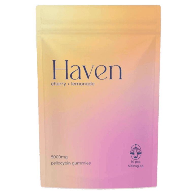 haven cherry lemonade mushroom gummies