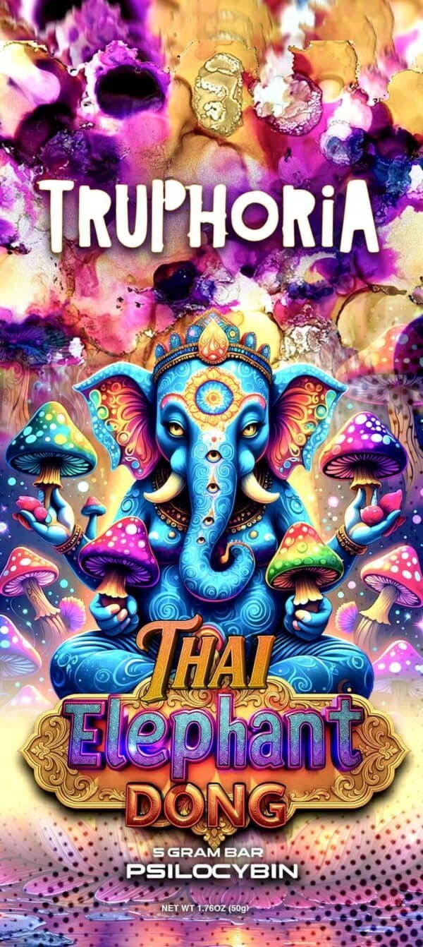 truphoria psilocybin thai elephant chocolate bar (copy)