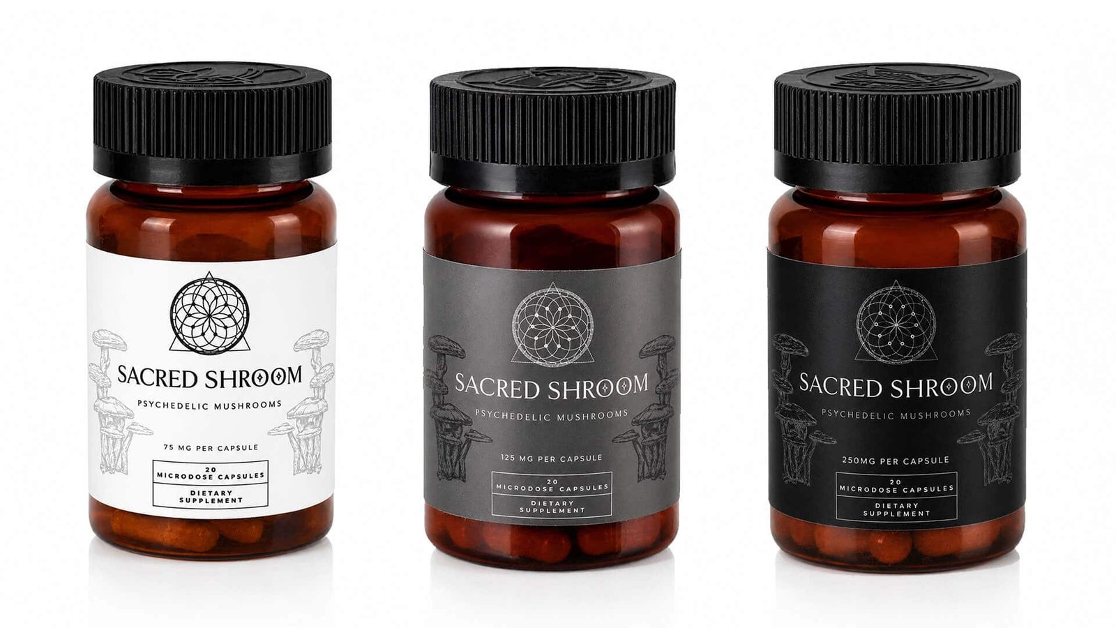 new microdose capsules mushoom delivery