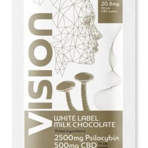 Vision Edibles White Label Milk Chocolate – 2500mg Psilocybin with 500mg CBD