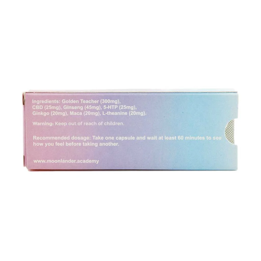 Moonlander Psilocybin + CBD Capsules