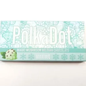 PolkaDot Mushroom Chocolate Bar – Mint