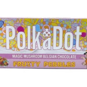 Polka dot Magic Mushroom Chocolate Bars – Fruity Pebbles