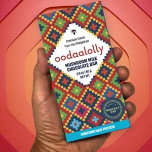 Oodaalolly Mushroom Chocolate Bar