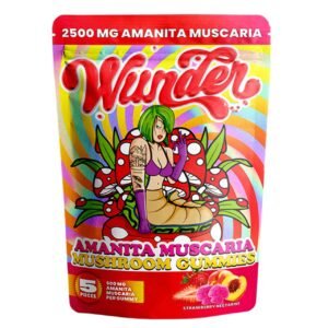 Wunder Amanita Muscaria Mushroom Gummies | 2,500 Mg