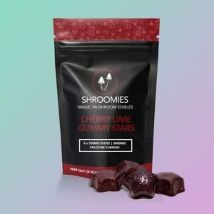 Buy SHROOMIES CHERRY LIME GUMMY STARS – 3000MG Online