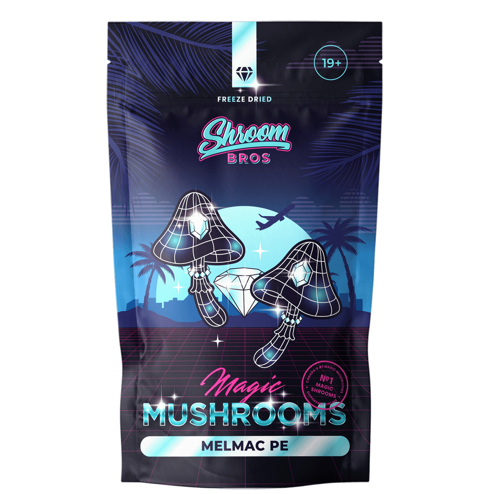 Melmac PE Magic Mushrooms (Freeze Dried)