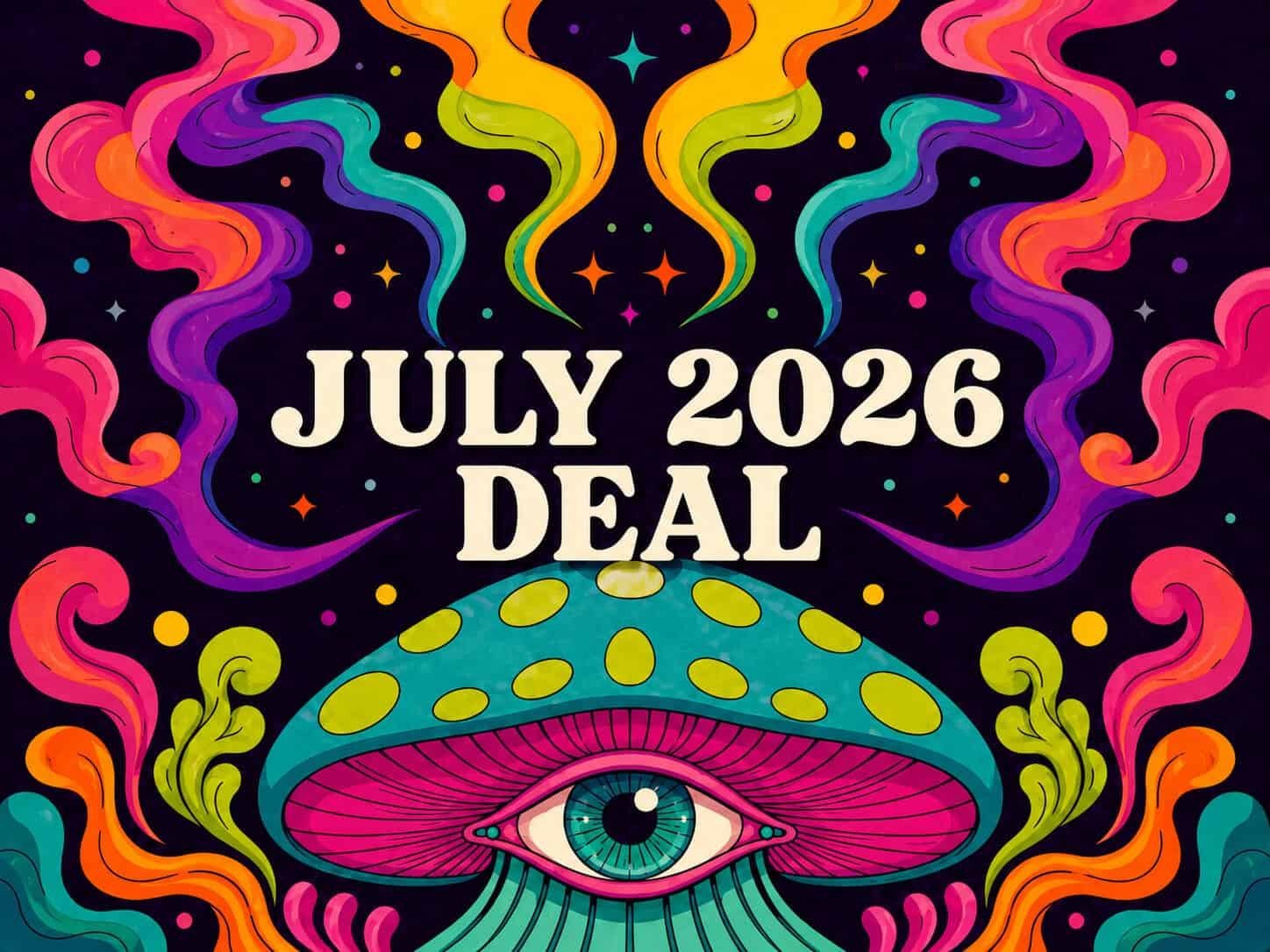 July Magic Mushroom Deals