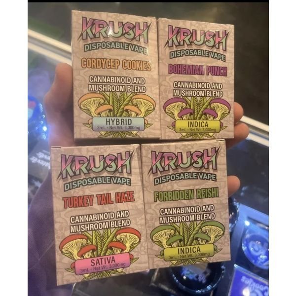 Krush Disposable Vape 3ml 3000mg - Image 2