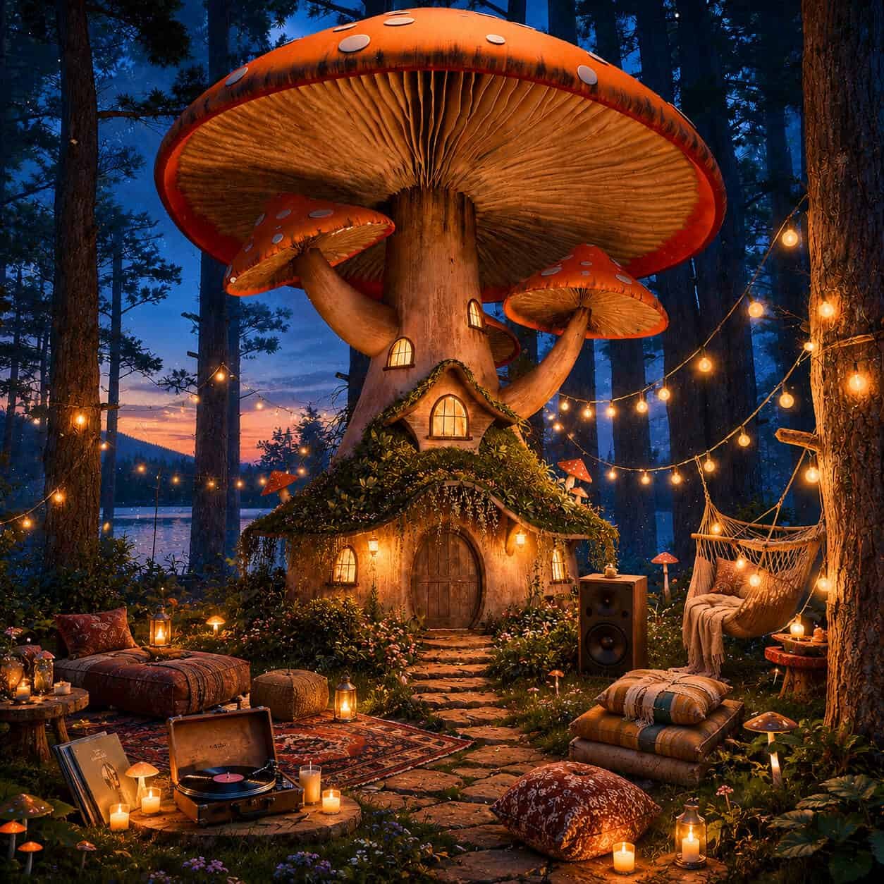 The Ultimate Cottage Mushroom Trip Music Playlist