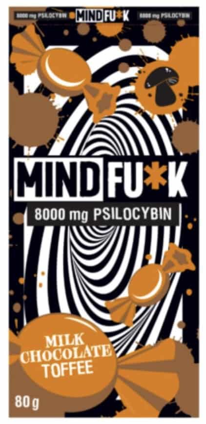 Mind Fuck Milk Chocolate Toffee 8000 mg