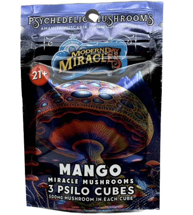 Modernday Miracles Mushroom 3 Psilo Cube – 500mg Each