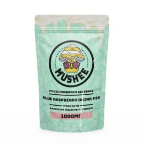 Magic Mushroom Blue Raspberry Drink Mix – 1000MG – Mushee