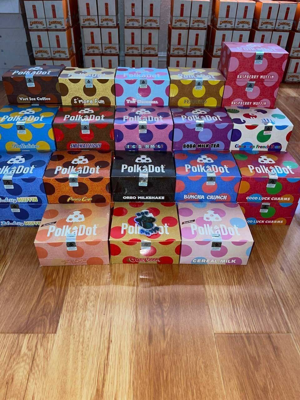 Polkadot Chocolate Bar Box