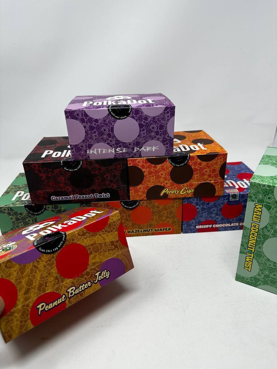 Polkadot Chocolate Bar Box - Image 3