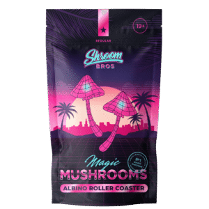 Albino Roller Coaster Magic Mushroom