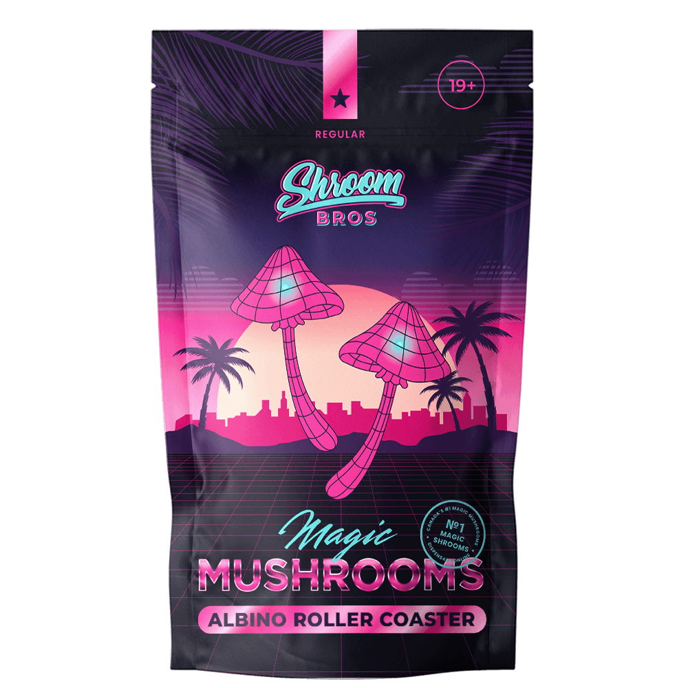 Albino Roller Coaster Magic Mushroom