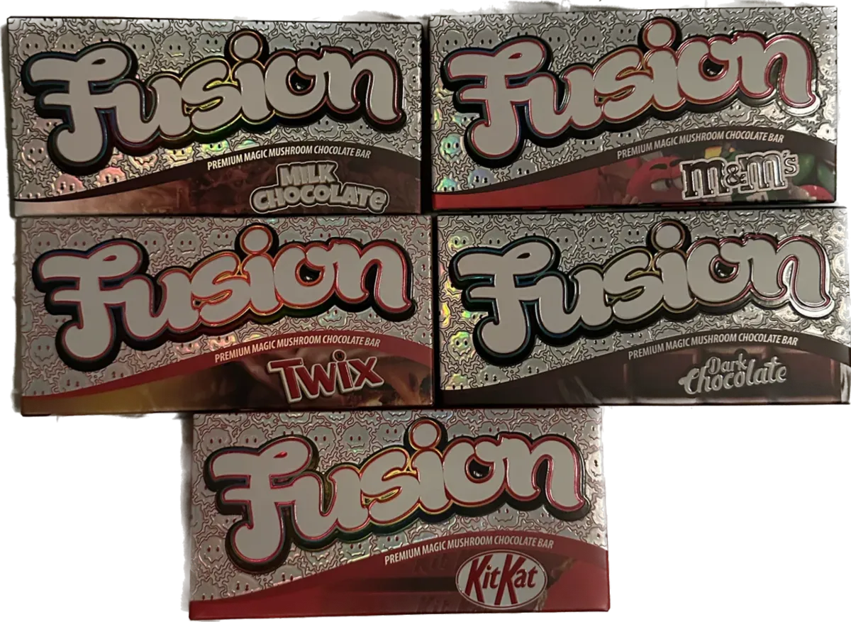 Fusion Mushroom Chocolate Bars