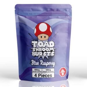 toad shroom burst gummies canada blue rasperry