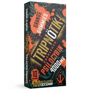 Tripnotik Orange Mushroom Gummies – 4000mg