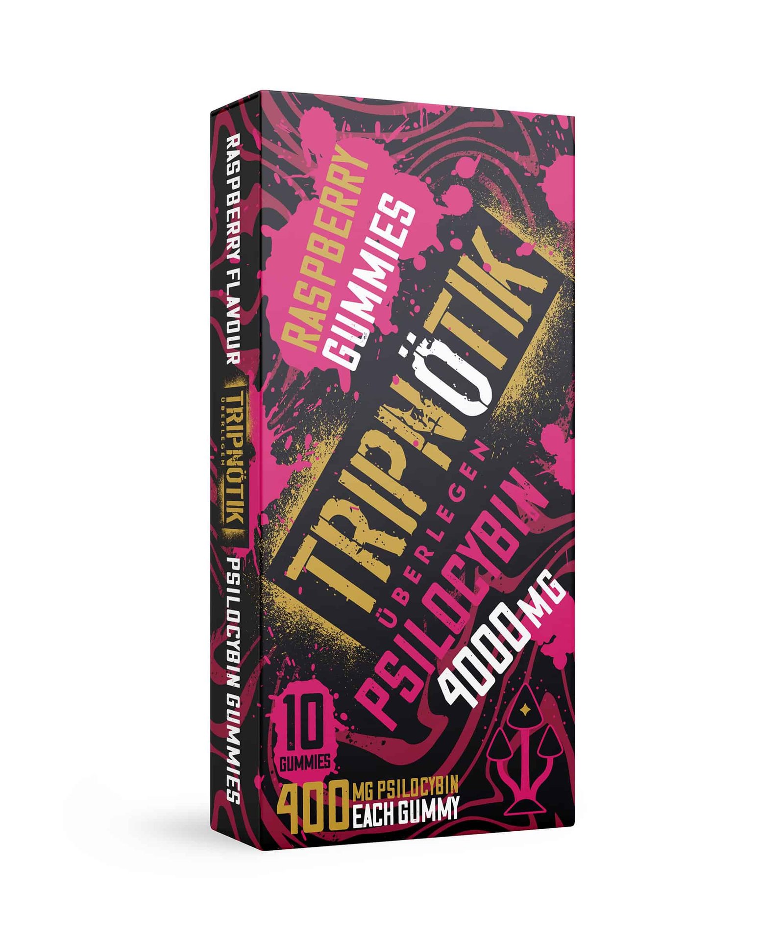 Tripnotik Raspberry Mushroom Gummies – 4000mg