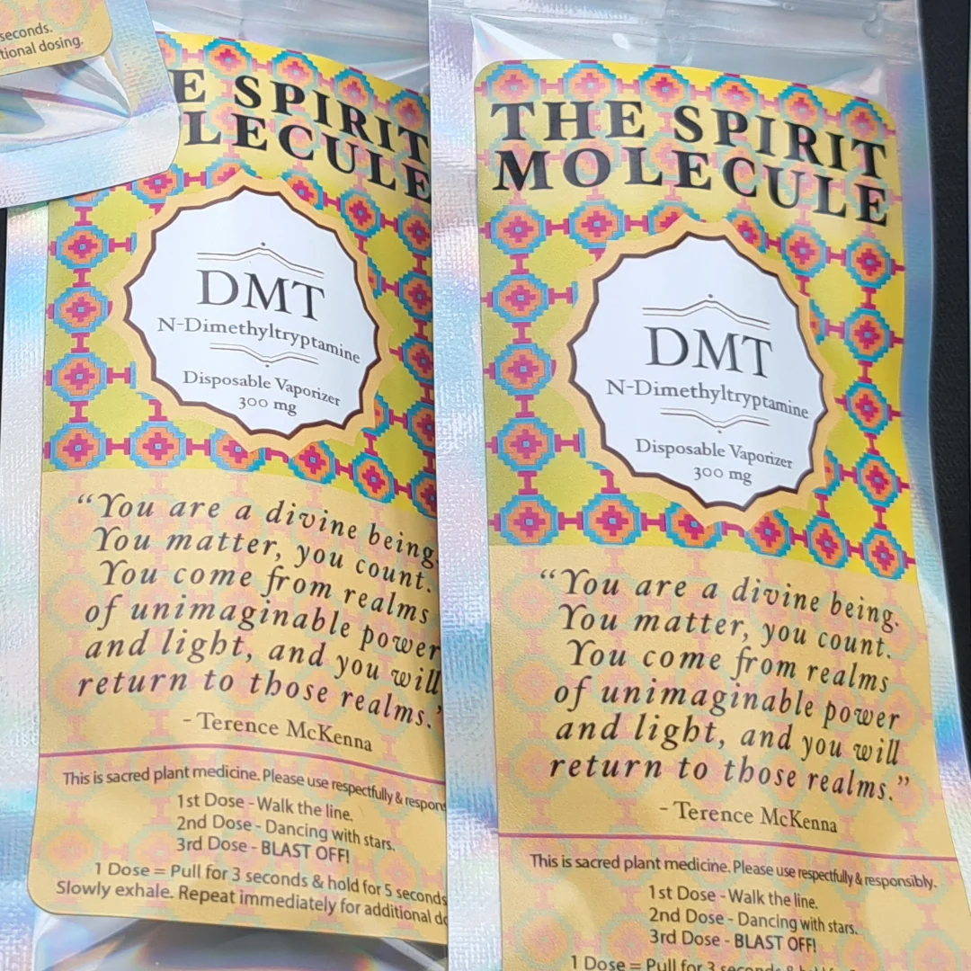 BUY THE SPIRIT MOLECULE DMT DISPOSABLE 300MG DIMETHYLTRYPTAMINE VAPORIZER CARTRIDGE FOR SALE NEAR YOU - Image 2